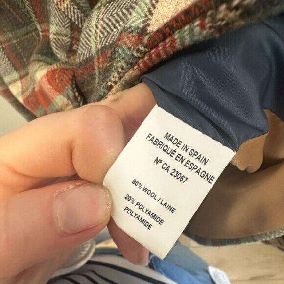 NWOT- BARIOLOCHE WOOL BLAZER - Picture 7 of 8